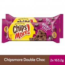 Chipsmore Double Choc Cookies (163.2g x 2)